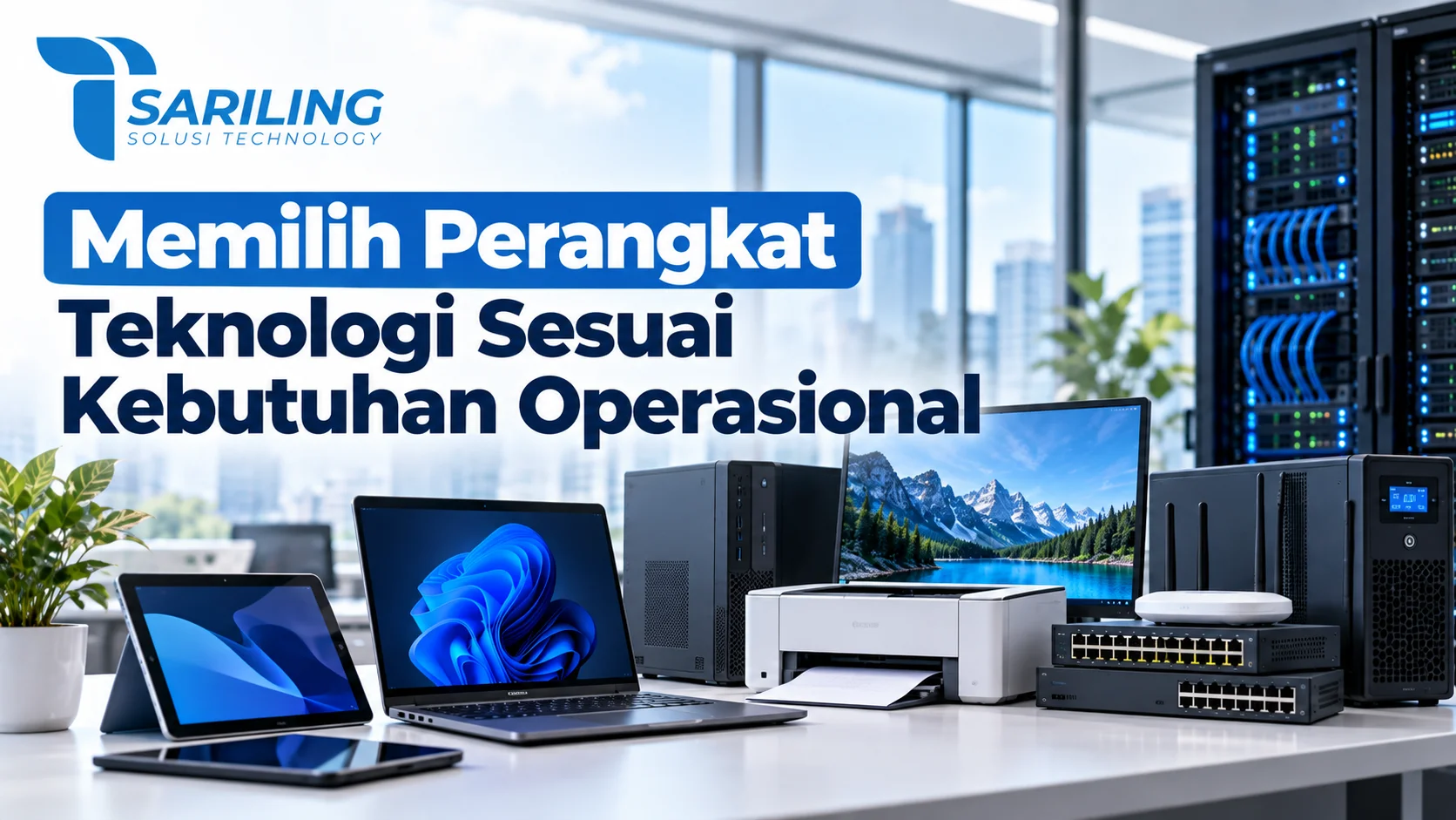 Produk IT dan Elektronik INAPROC untuk memenuhi kebutuhan operasional kantor dan bisnis