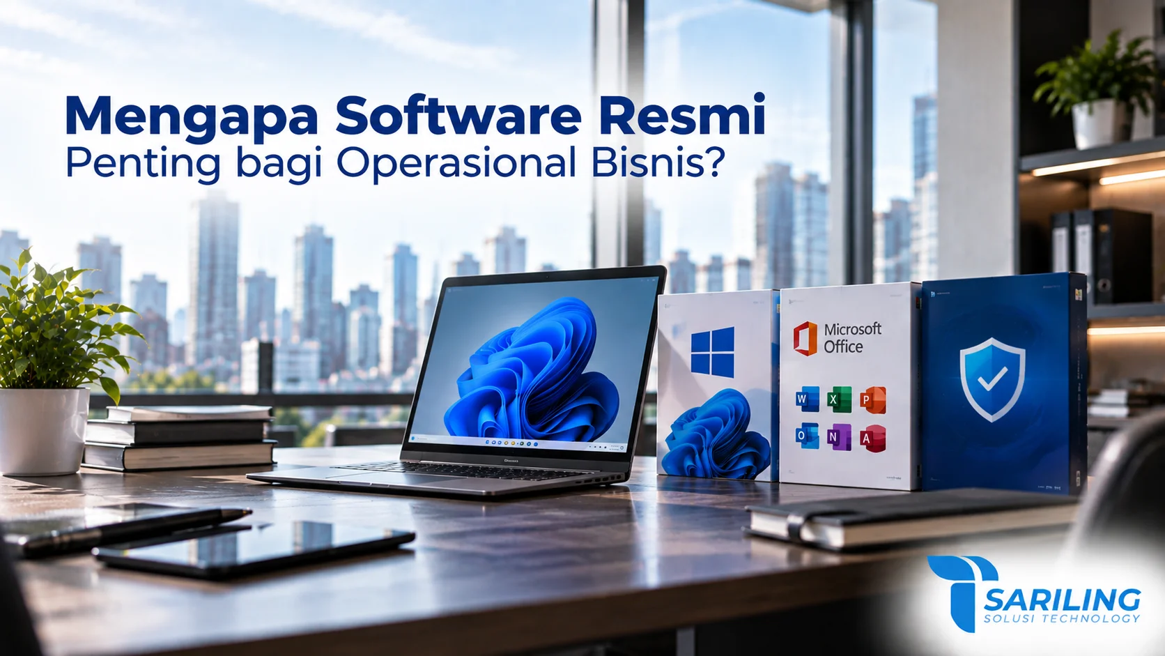 Software resmi untuk mendukung operasional bisnis.