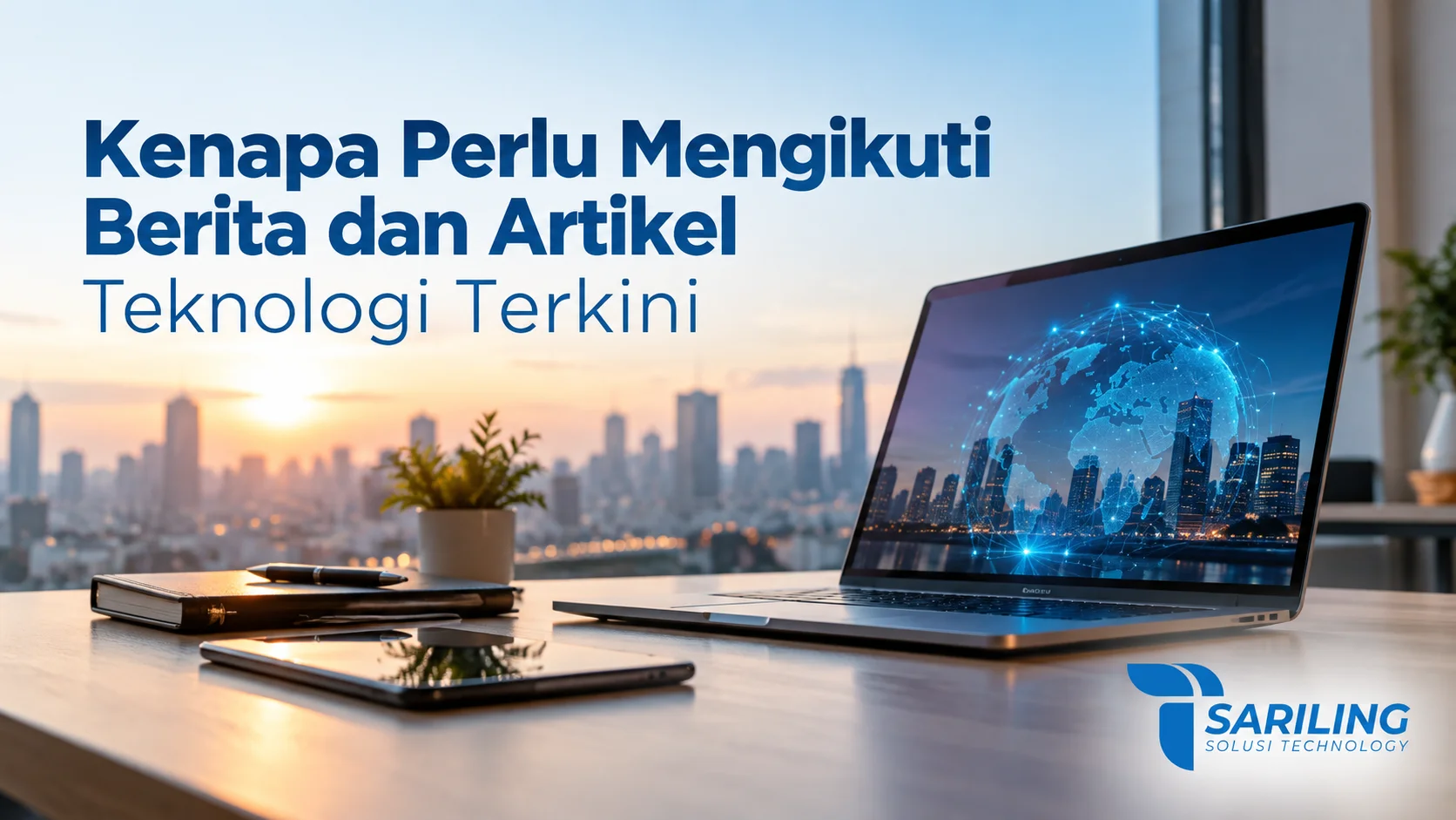 Banner Sariling Solusi Technology tentang mengikuti berita dan artikel teknologi terkini untuk kebutuhan bisnis.
